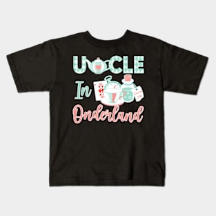 Uncle Of The Uncle In Onderland Kids T-Shirt